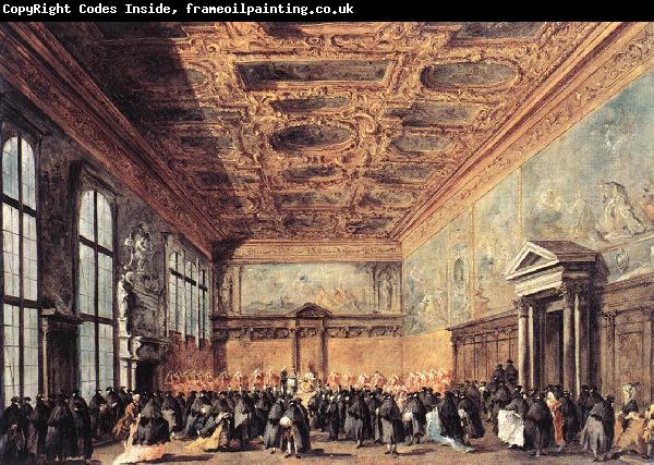 GUARDI, Francesco Audience Granted by the Doge dfh